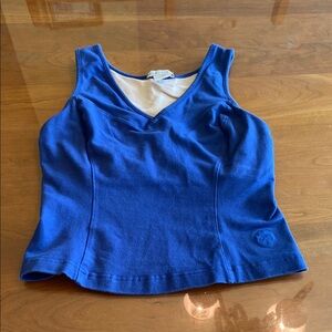 Stylish Royal Blue V-Neck Tank Top